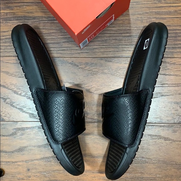 NIKE BENASSI JDI men’s SLIDES black - Picture 12 of 16